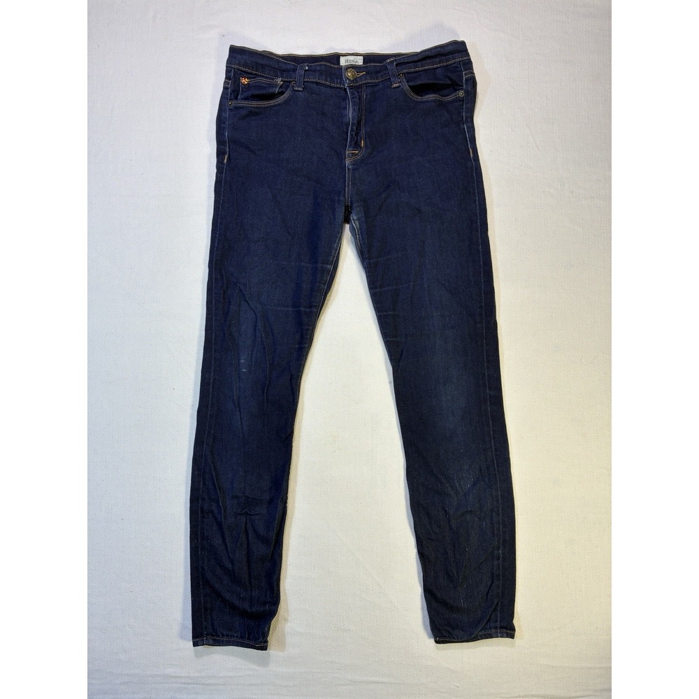 Hudson Skinny Jeans 30 Dark Wash Stretch Denim Made‎ in USA Tencel Blend